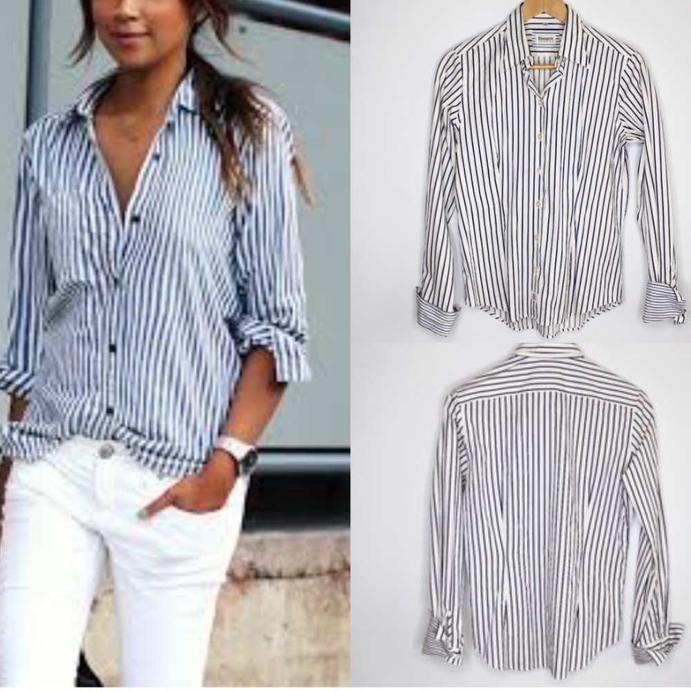 Emmett London Stripped Button Down Shirt